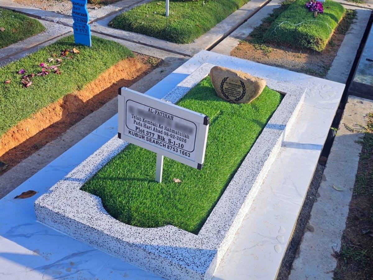 Dapur Kubur Terrazzo Low Profile